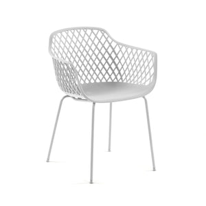 Kave Home Quinn tuinstoel Wit