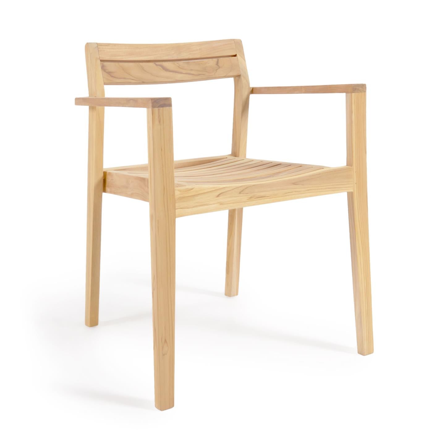 Kave Home Victoire tuinstoel Teak