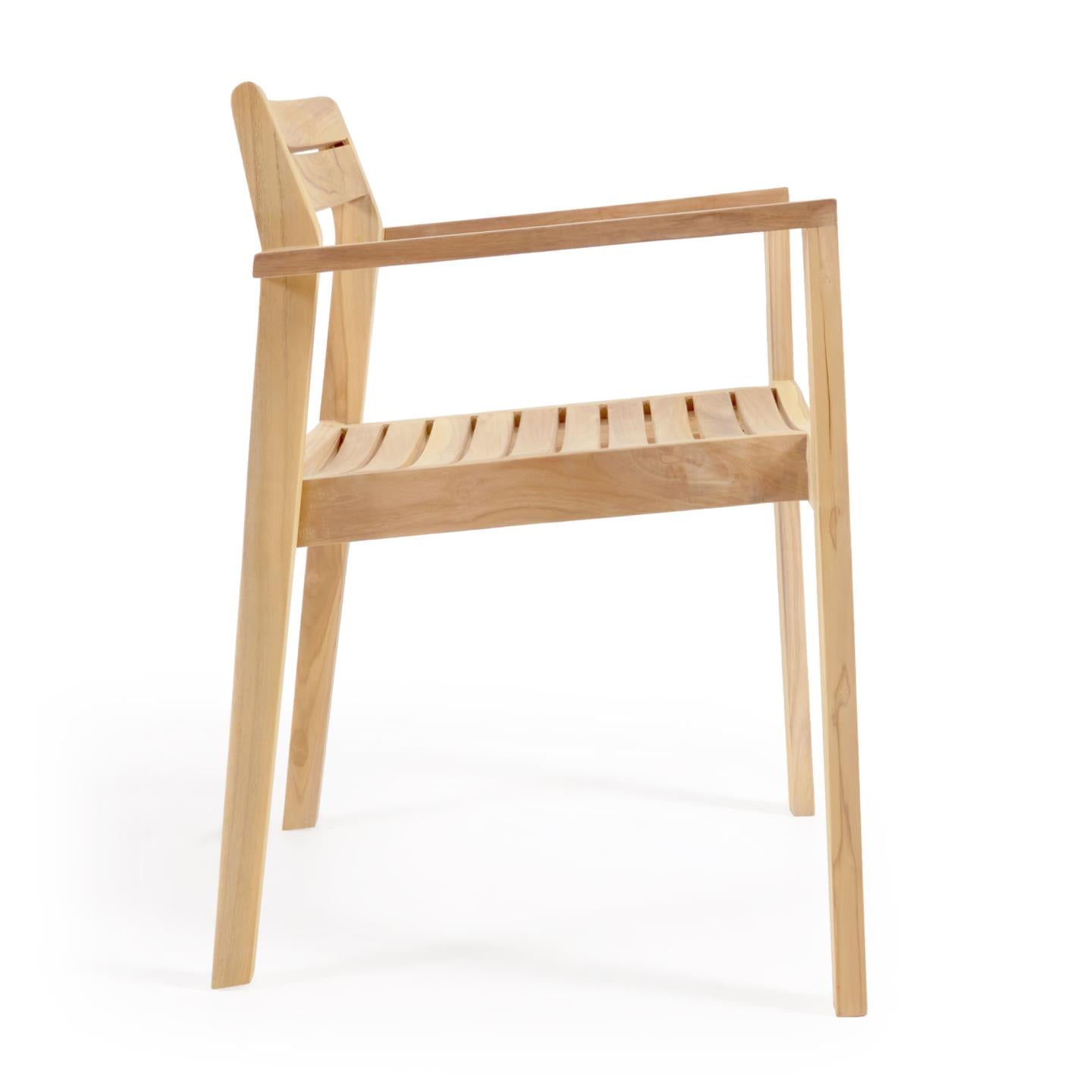 Kave Home Victoire tuinstoel Teak