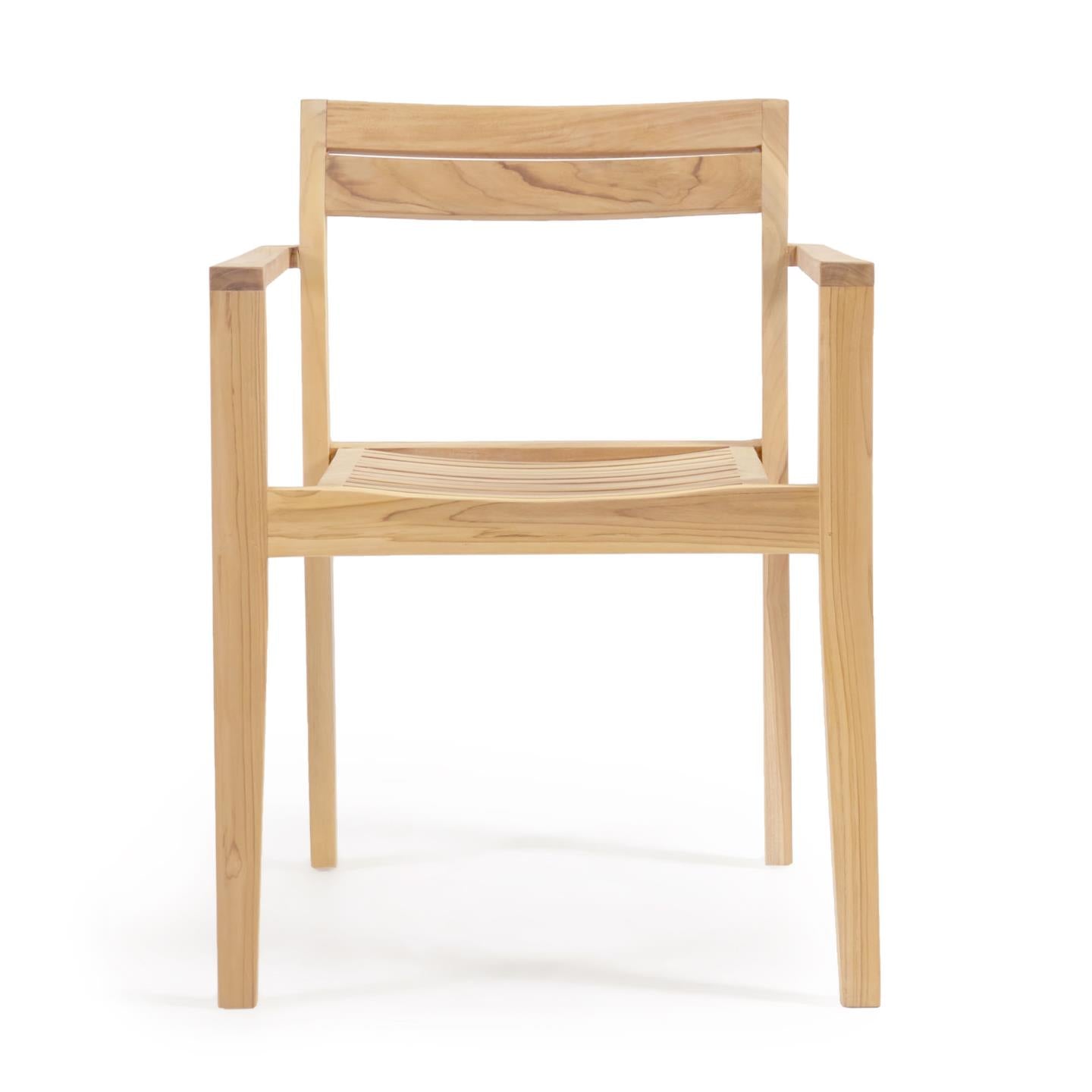 Kave Home Victoire tuinstoel Teak