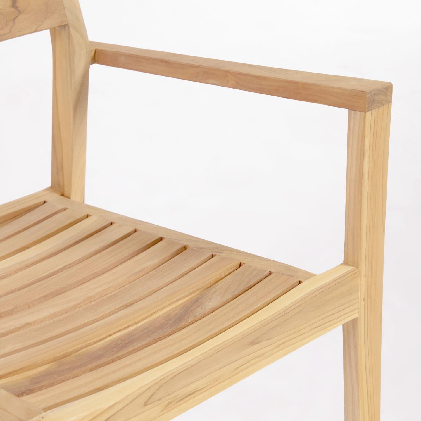 Kave Home Victoire tuinstoel Teak