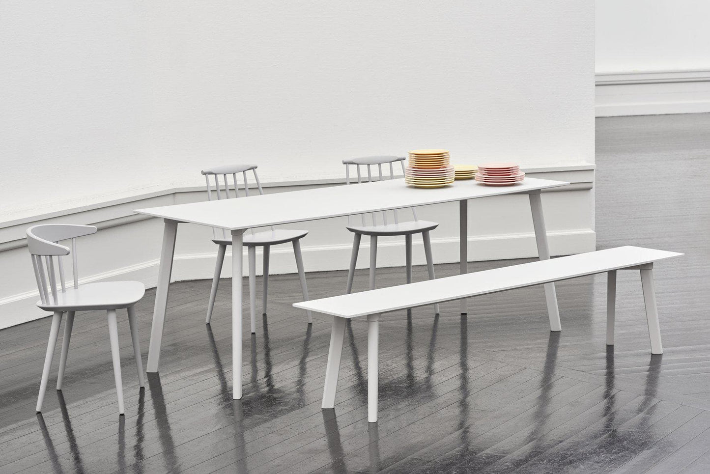 HAY J104 eetkamerstoel stone grey