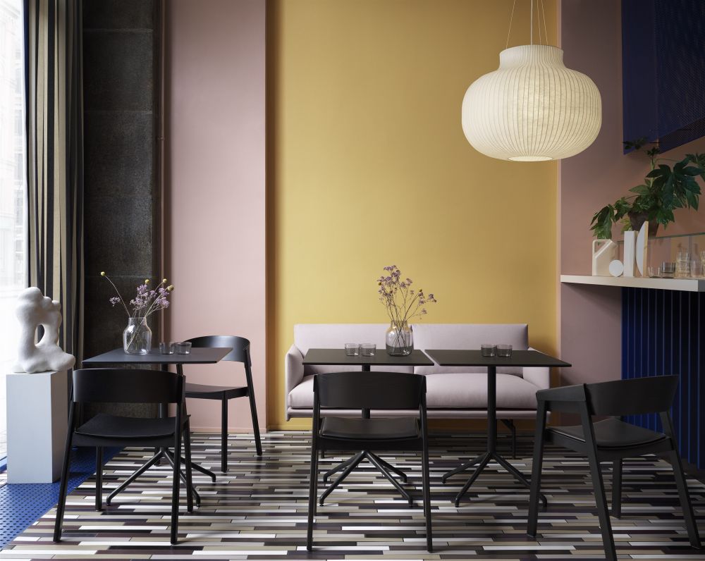 Muuto Cover eetkamerstoel Black