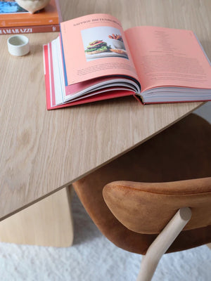 Mobitec Dolmen T0100 eettafel organic 270x120 cm mat gelakt eiken