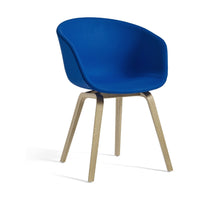 HAY About a Chair AAC 23 eetkamerstoel gelakt op waterbasis - blauw