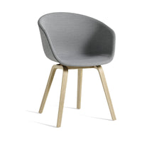 HAY About a Chair AAC 23 eetkamerstoel gelakt waterbasis - grijs