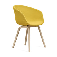 HAY About a Chair AAC 23 eetkamerstoel gelakt waterbasis - geel