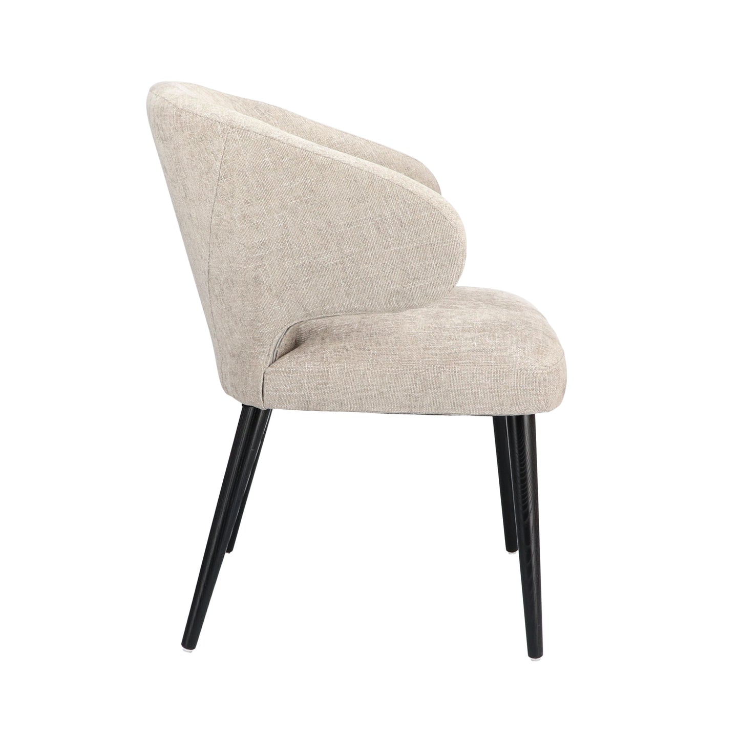 Comodo Brendy eetkamerstoel taupe