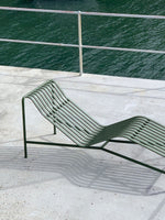HAY Palissade chaise lounge hot galvanised
