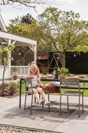 HAY Balcony tuintafel 190x87 cm anthracite