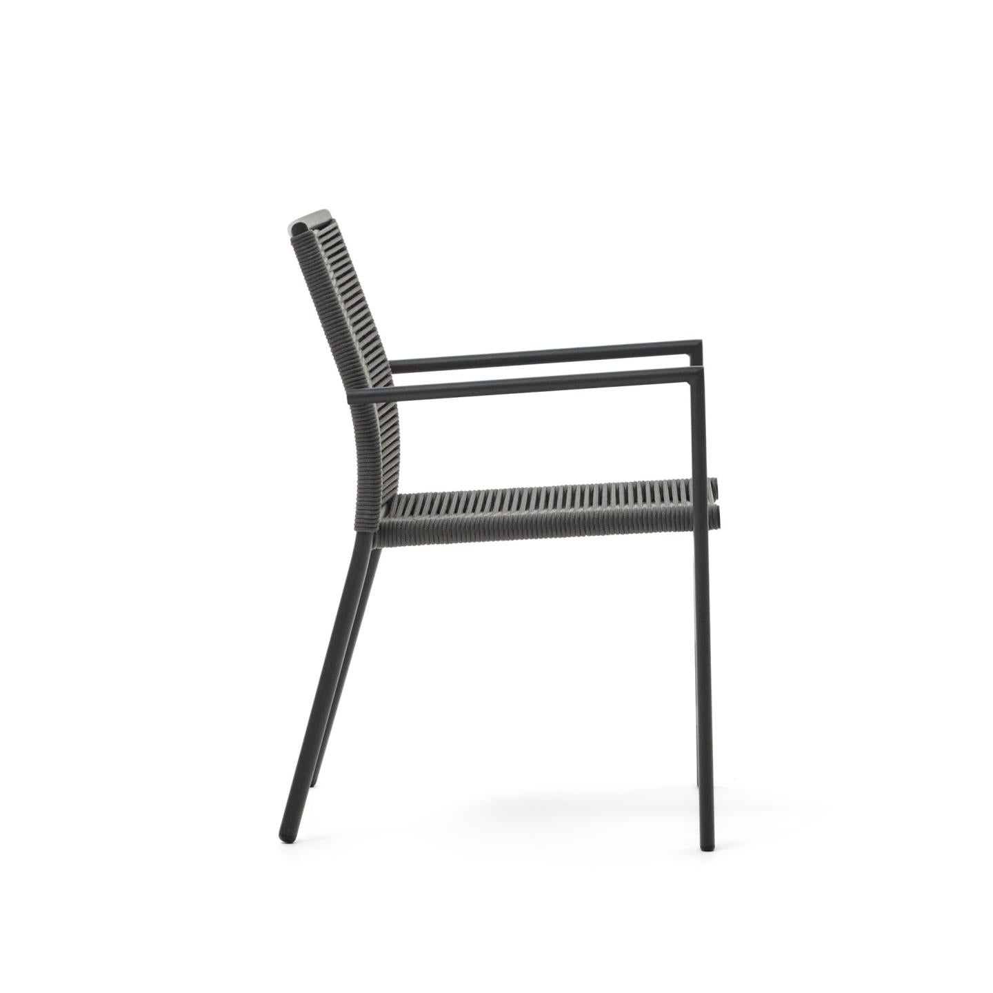 Kave Home Culip tuinstoel Zwart