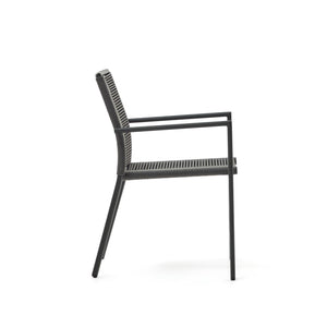 Kave Home Culip tuinstoel Zwart