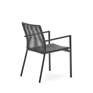 Kave Home Culip tuinstoel Zwart