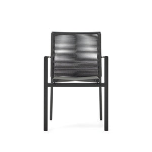 Kave Home Culip tuinstoel Zwart