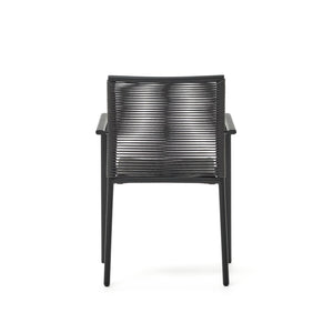 Kave Home Culip tuinstoel Zwart