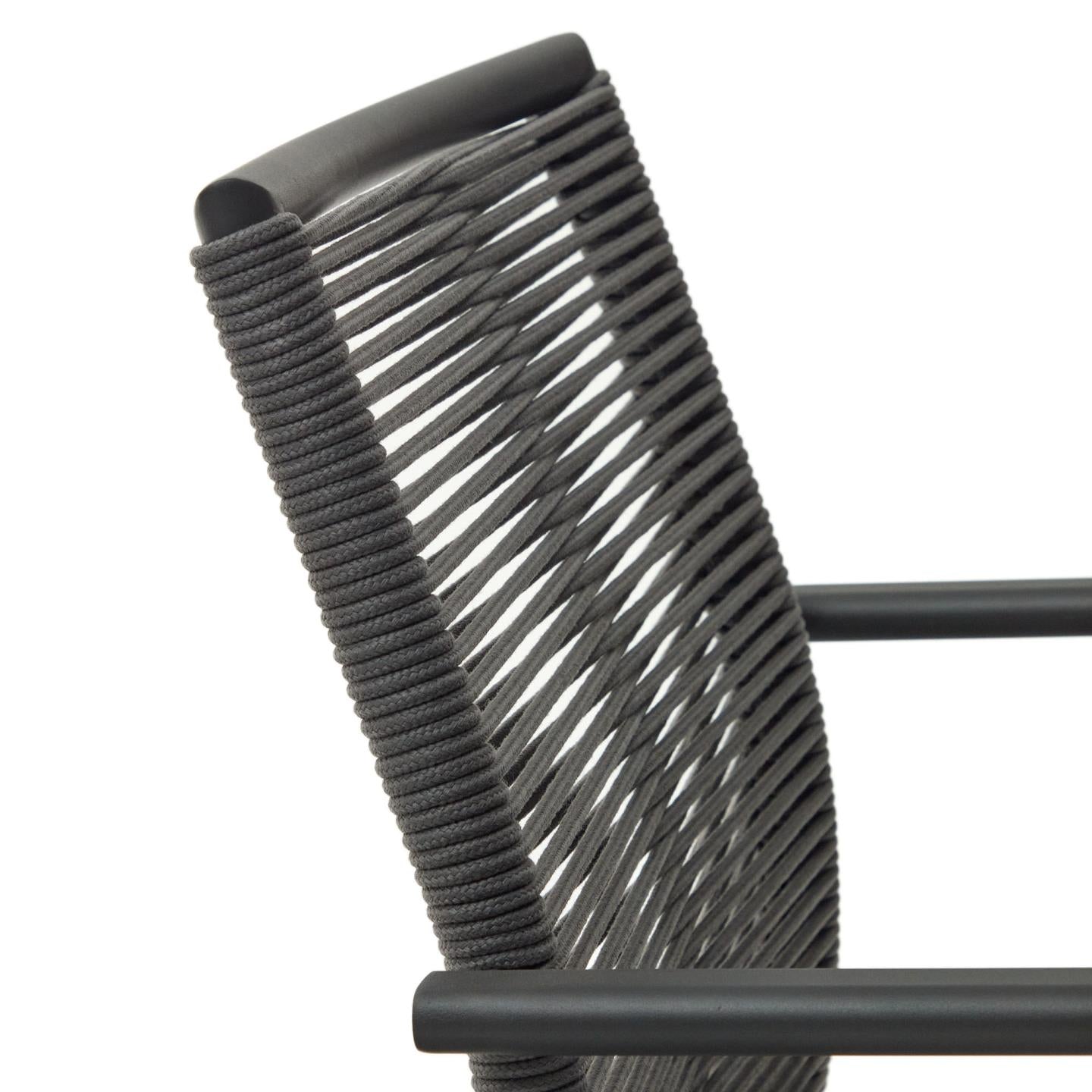 Kave Home Culip tuinstoel Zwart