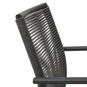 Kave Home Culip tuinstoel Zwart