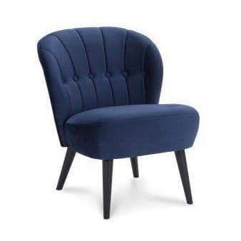 Comodo Lauker fauteuil blauw - Comodo Lauker fauteuil blauw