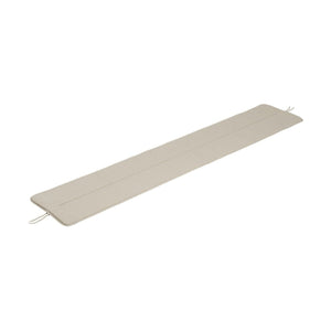 Muuto Linear Steel tuinbank seat pad 170 cm Grey