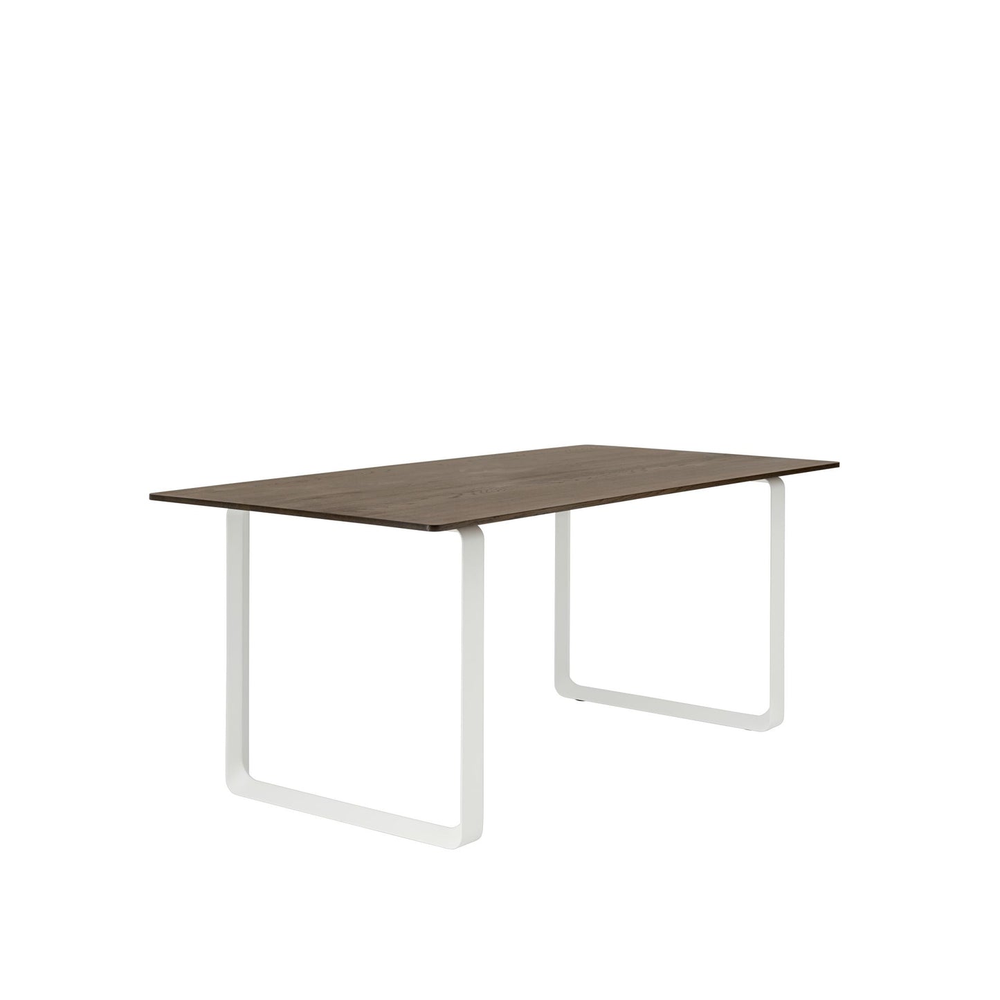 Muuto 70/70 eettafel 170 X 85 cm smoked oak/wit