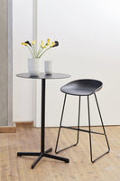 HAY About a Stool AAS 38 barkruk H75 RVS white