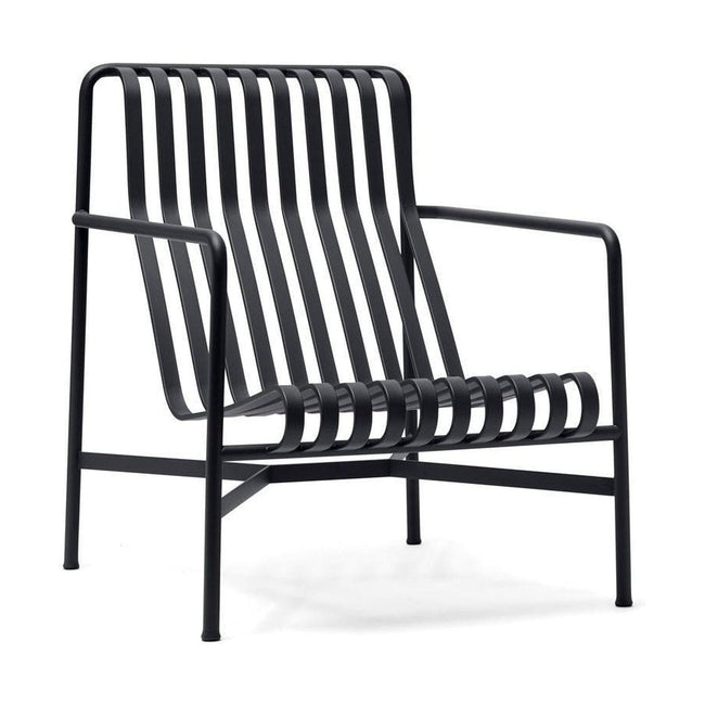 HAY Palissade lounge high tuinstoel anthracite - HAY Palissade lounge high tuinstoel anthracite