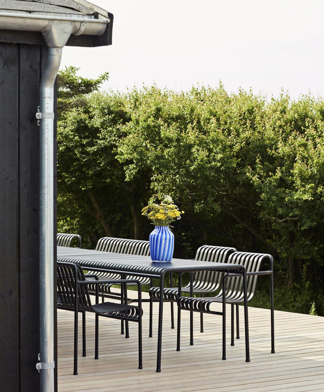 Hay Palissade Dining tuinstoel met armleuning olive - Hay Palissade Dining tuinstoel met armleuning olive