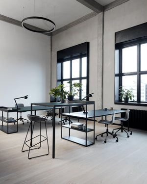 HAY About a Stool AAS 38 barkruk H75 White RVS