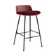 &Tradition Rely HW82 barkruk H65 Black steel Red Brown Vidar 0693