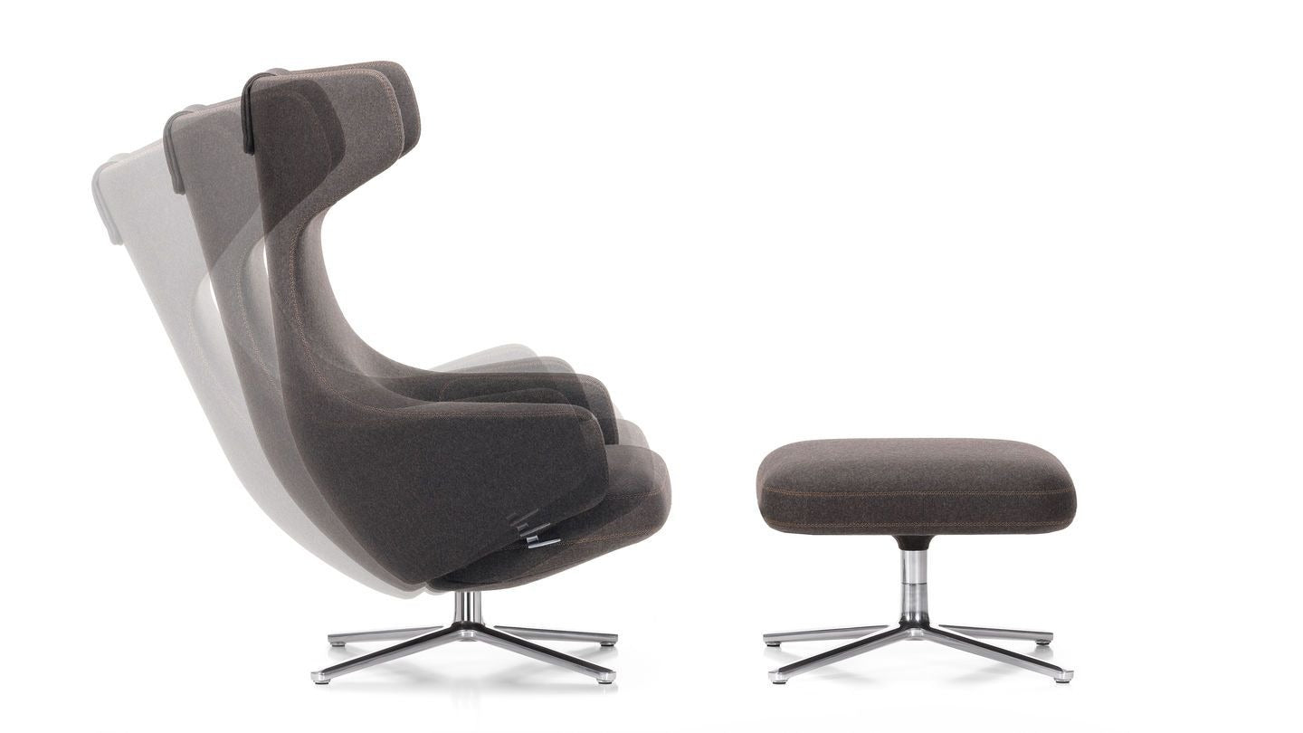 Vitra Repos fauteuil Cosy Pebble Grey