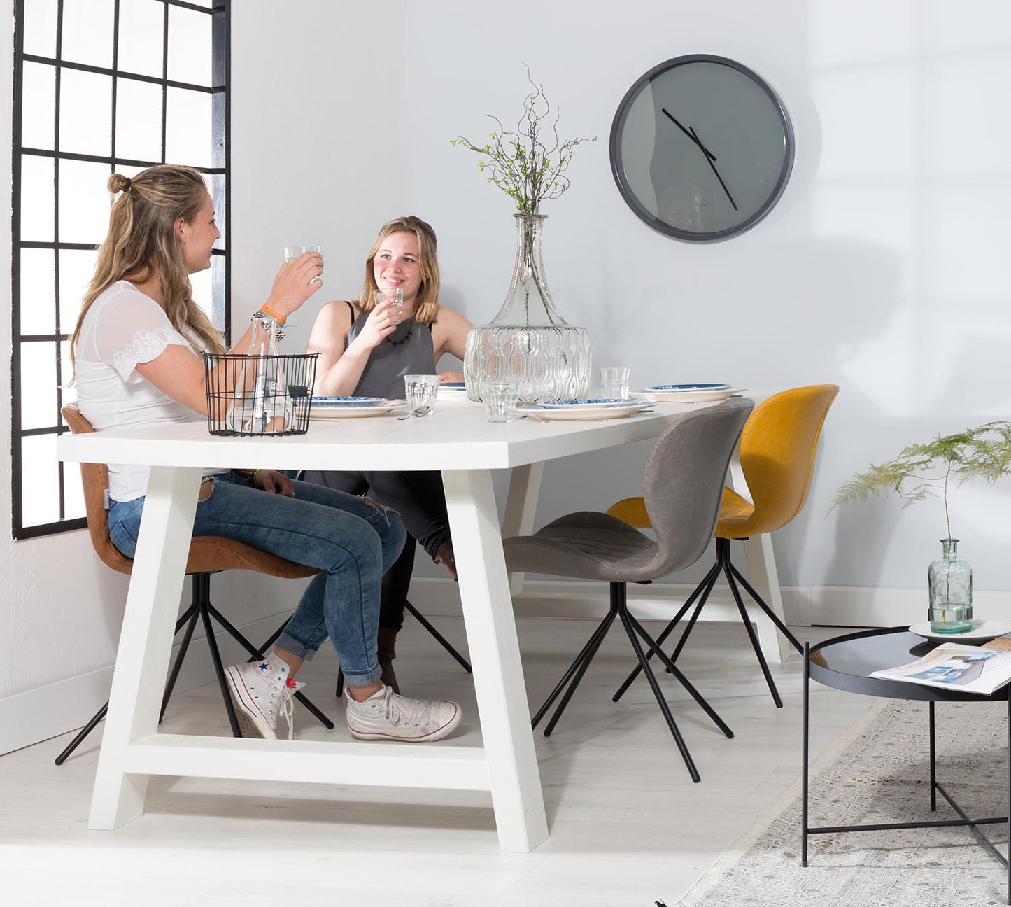 Zuiver OMG eetkamerstoel kunstleer Black