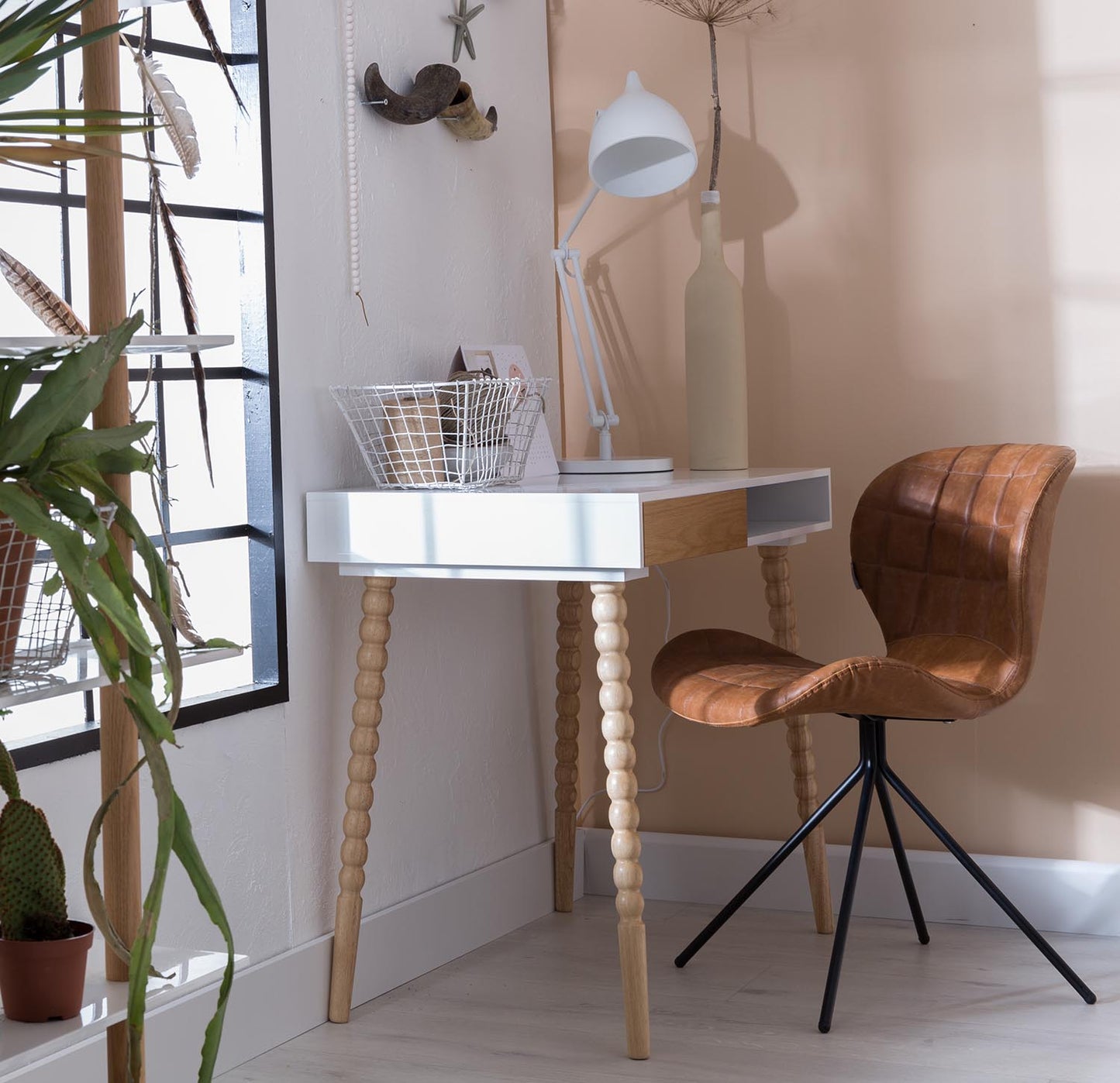 Zuiver OMG eetkamerstoel kunstleer Black