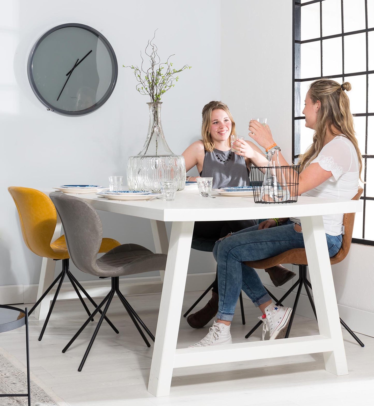 Zuiver OMG eetkamerstoel kunstleer Black