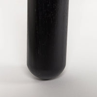 Zuiver Glimps uitschuifbare eettafel zwart 120/162 x 80 cm