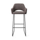 Jesper Home Yanai barkruk H75 Amazing Grey slide black