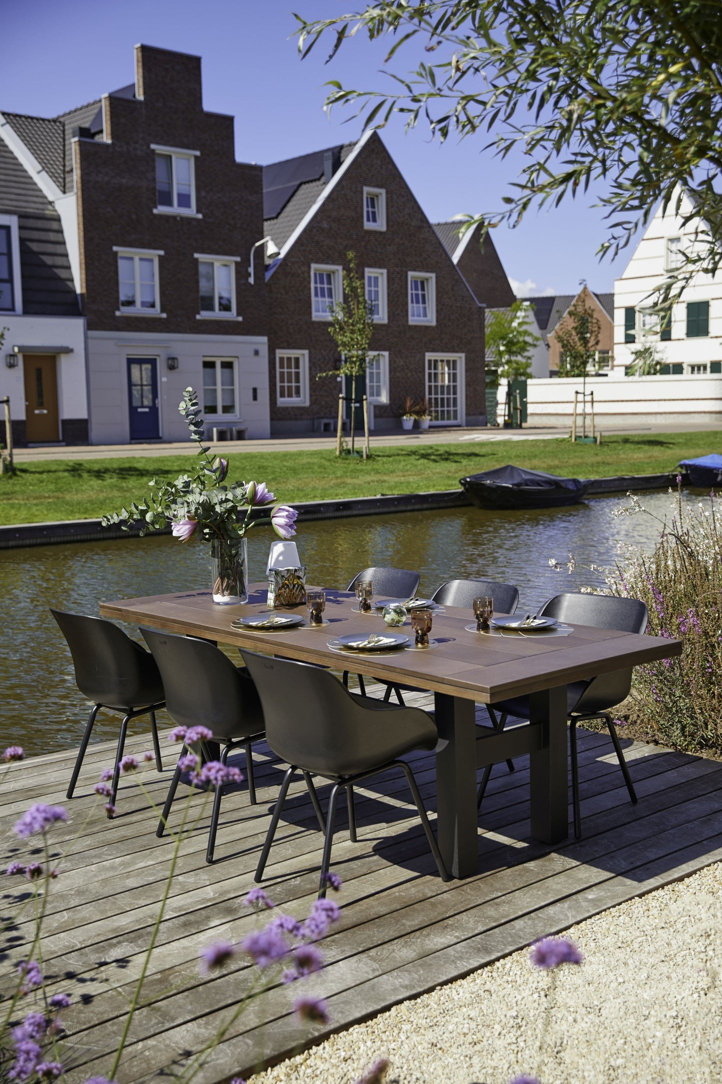 Hartman Sophie Rondo Elegance tuinstoel Carbon black