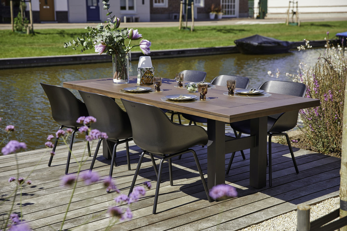 Hartman Sophie Rondo Elegance tuinstoel Carbon black