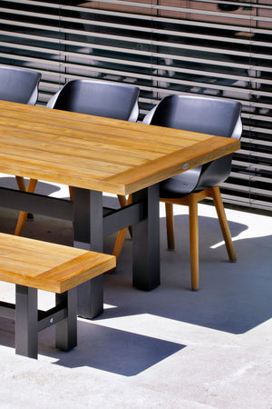 Hartman Sophie Teak tuinstoel Carbon black