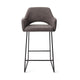 Jesper Home Yanai barkruk H65 Amazing Grey slide black