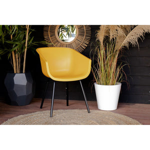Hartman Amalia tuinstoel Aluminium Mustard Yellow
