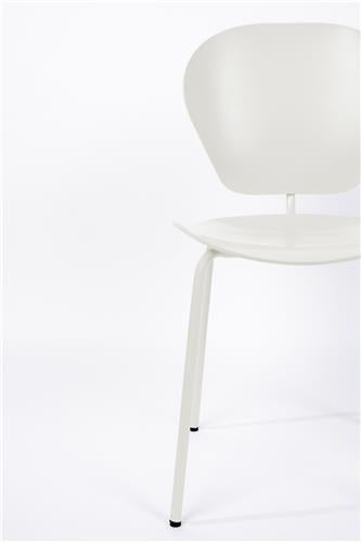 Zuiver The Ocean Chair eetkamerstoel coconut milk