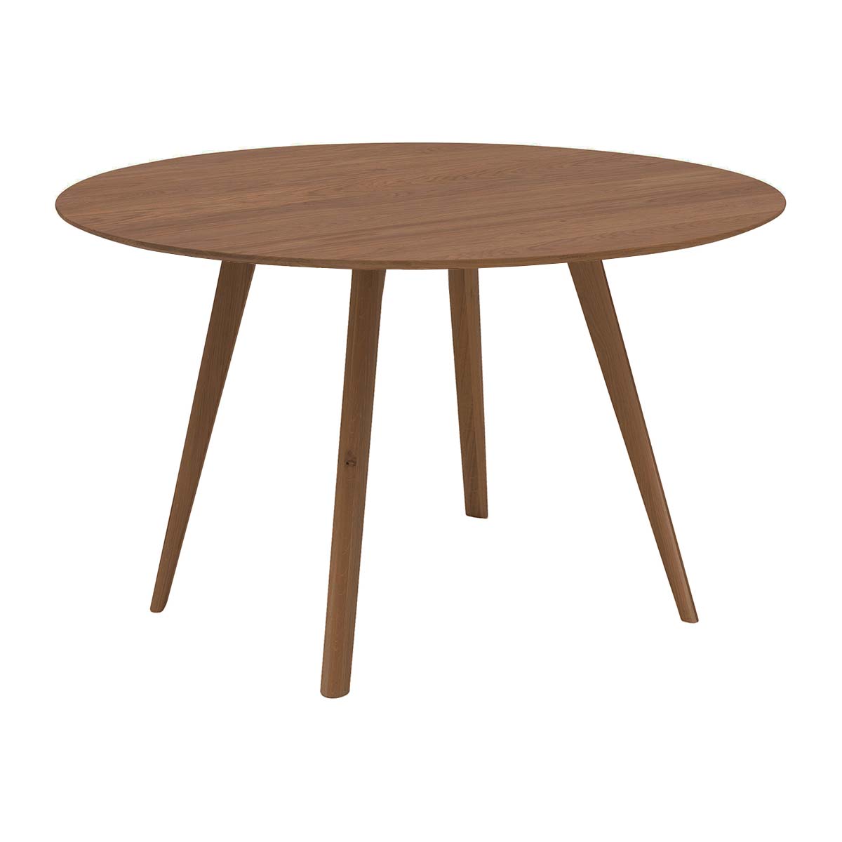 HelloTable Novum 15 eettafel Rond Ø150 cm noten mat