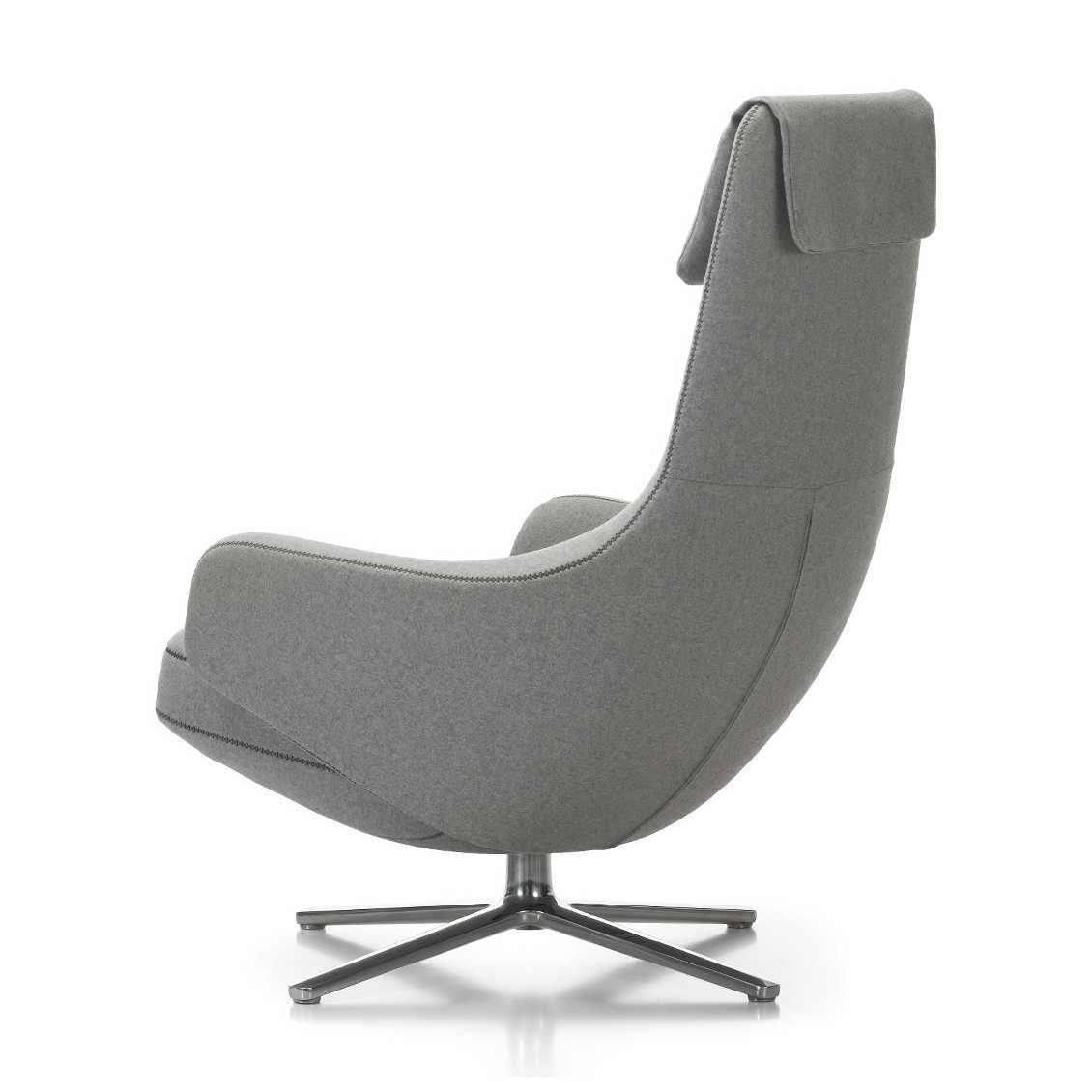 Vitra Repos fauteuil Cosy Pebble Grey