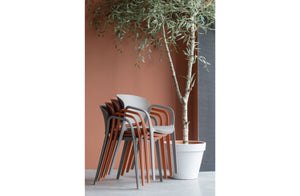 WOOOD Bent tuinstoel Taupe